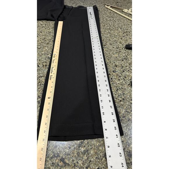 Vince Camuto Black Trousers Womens Size 8 Minimalist Capsule Business Casual - Picture 4 of 6